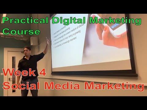 Social Media Marketing Course from London, England